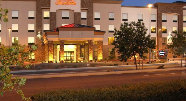 Кровать в общем номере Hampton Inn & Suites Prescott Valley