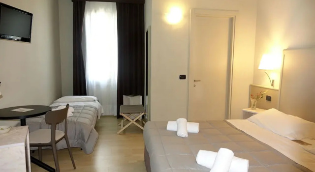Трёхместный номер Standard с балконом Hotel Corallo Rimini