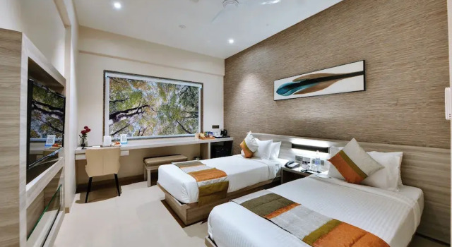 Premium huone Click Hotel Pithampur