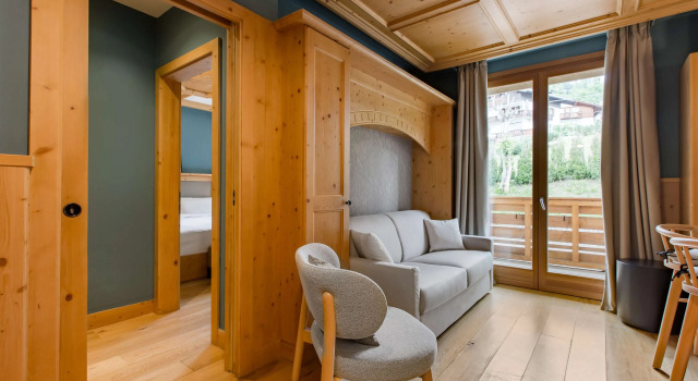 Апартаменты c 1 комнатой с балконом Radisson Residences Savoia Palace Cortina d’Ampezzo