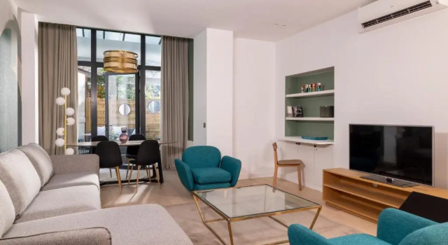 Апартаменты Цокольный этаж с 2 комнатами Yuna Blanche - Serviced Apartments