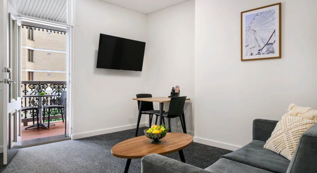 Апартаменты c 1 комнатой с балконом Durham Serviced Apartments