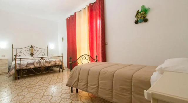Трёхместный номер Standard с балконом Le Maschere B&B