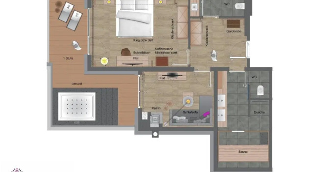 Люкс Deluxe Hotel Adapura Wagrain