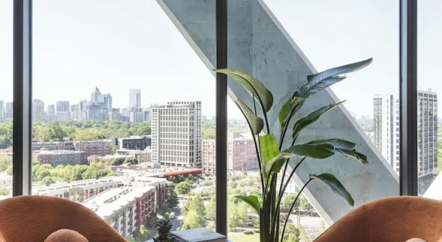 Standard- dobbelt værelse FORTH Hotel Atlanta