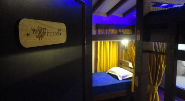 Кровать в общем номере (женский номер) The Yuppi Hippi Female Hostel