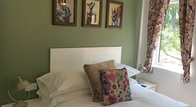 Squirrel Lodge 40 With Hot Tub, Newton Stewart, Book Hotel Minnigaff Scotland
