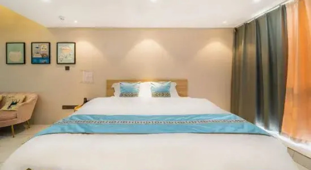 Люкс с 2 комнатами Nanbo Chunnuan Huakai Apartment