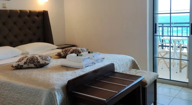 Двухместный номер Standard с балконом и с видом на море Filoxenia Hotel Monemvasia