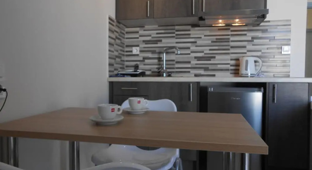 Студия Classic c 1 комнатой с частичным видом на море Aristo Apartments