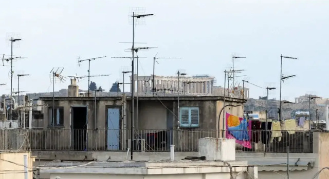 Top of the city Central studio with Acropolis View