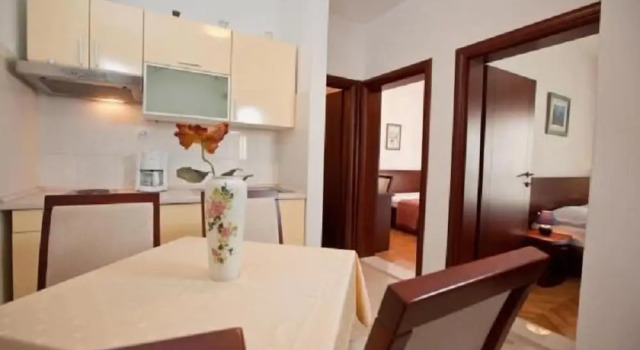 Апартаменты с 2 комнатами с балконом и с видом на море Apartments Begic