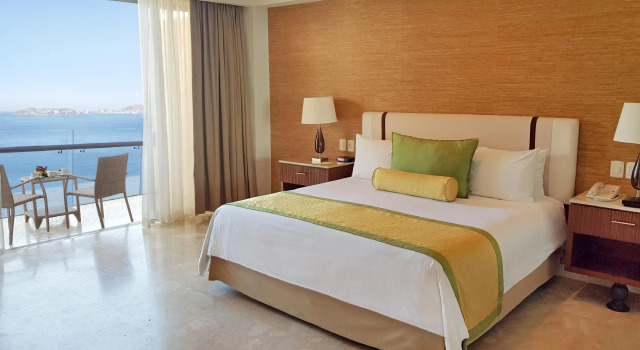 Двухместный клубный номер Deluxe с видом на океан Grand Hotel Acapulco