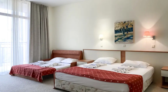 Семейный номер Standard c 1 комнатой с балконом и с видом на парк StayFlex by Helios - All Inclusive