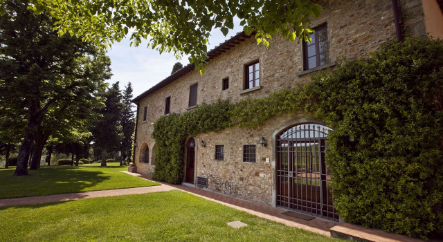Fonte De Medici, Buchen Sie Bauernhof Hotels in Chianti mit Pool, Schwimmbad