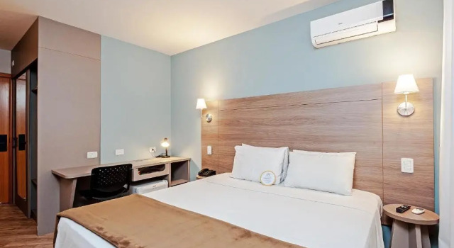 Двухместный номер Superior Slim Hotel Curitiba Alto da XV