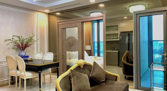Апартаменты Luxury c 1 комнатой с балконом и с видом на город The Grand Panorama Suite - Landmark 81 Saigon