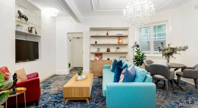 1BR Beautiful Art Deco Apt In Elizabeth Bay,sydney