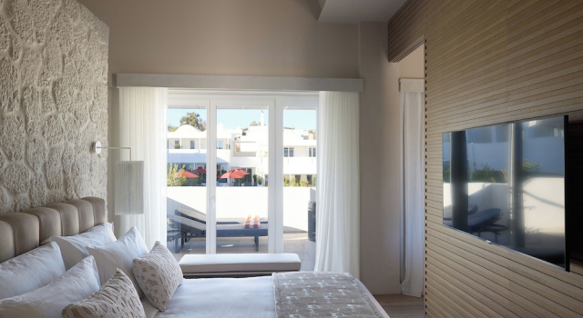 Двухместный люкс Grand Santorini Heart Hotel & Spa