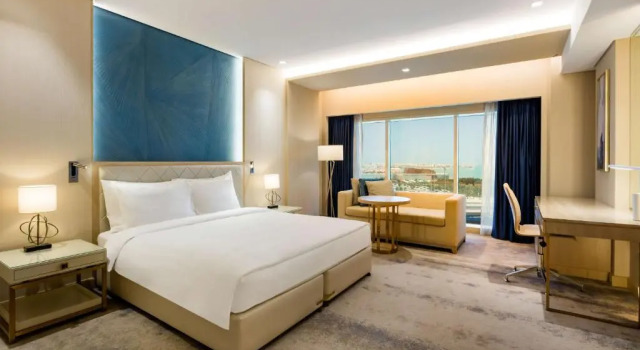Номер Superior с видом на море The Diplomat Radisson Blu Hotel Residence & Spa