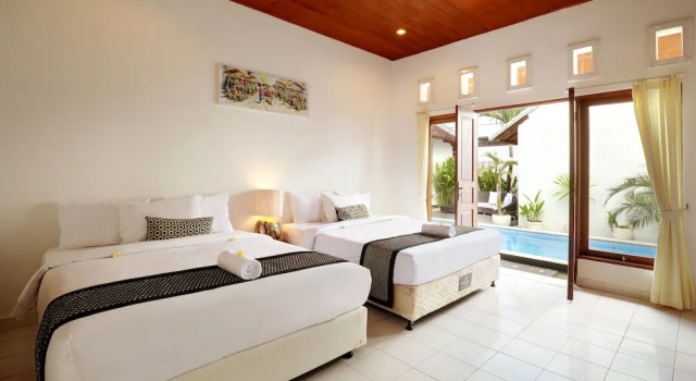 Monaco Complex Four Villas, Rezerwuj Hotel Hotele w Badung z parkingiem, Parking