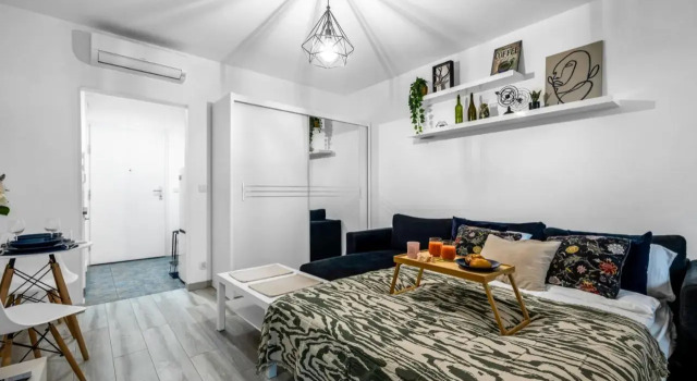 Targowa 10 studio for 4guest with balcony