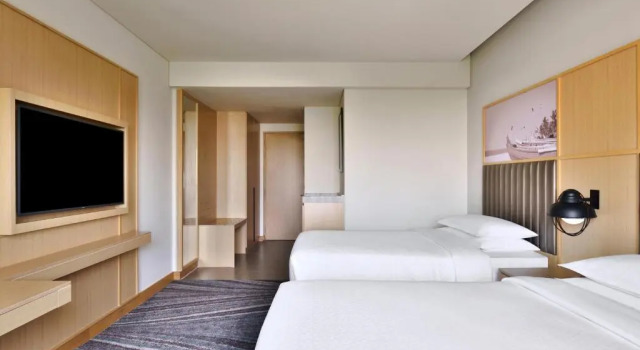 Номер Deluxe Courtyard By Marriott Kochi Infopark