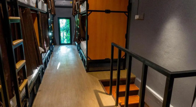 Кровать в общем номере Comfy Bed Hostel