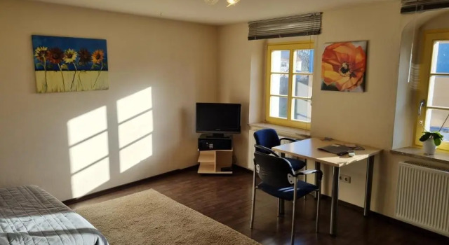 Апартаменты c 1 комнатой Ferienwohnung Zum Böhmischen Bürgergarten