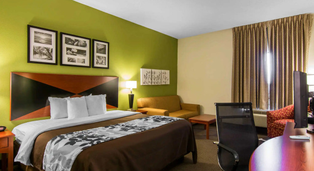 Номер Standard Sleep Inn & Suites Prince George near Fort Lee