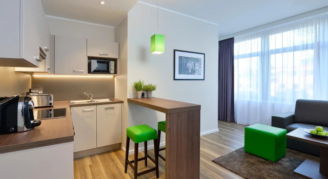 Апартаменты Superior Appartello Smarttime living Hamburg