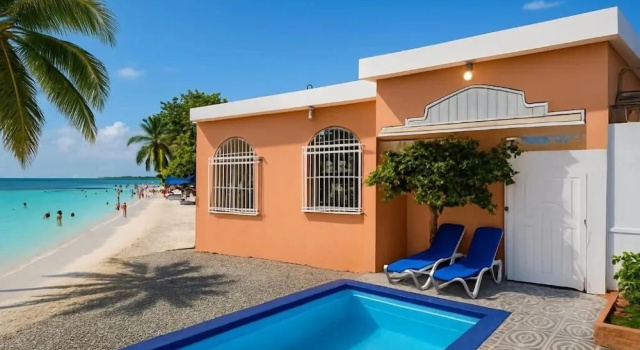 Апартаменты Charming 3-bedroom Apartment in Boca Chica, Dominican Republic
