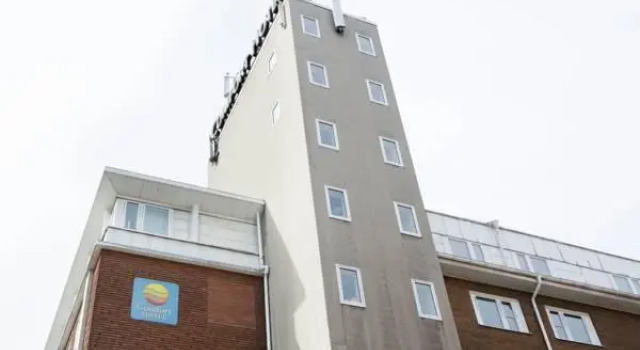 Кровать в общем номере Comfort Hotel Jönköping
