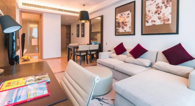 Апартаменты с 2 комнатами The Pushi Global 188 Serviced Apartment