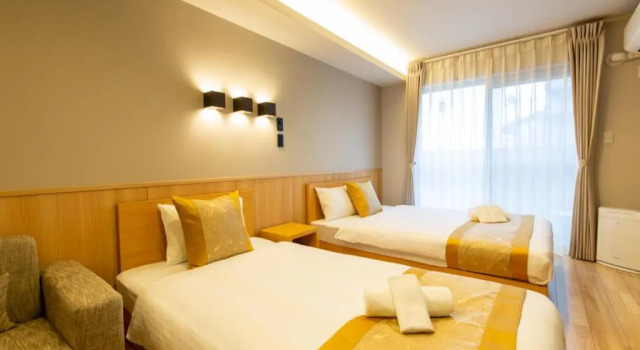 Двухместный номер Standard GRAND BASE Hiroshima Hikarimachi