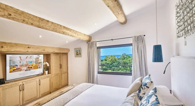 Номер Standard с видом на море La Ferme DAugustin
