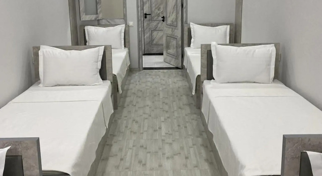 Кровать в общем номере Art Guest House Hostel