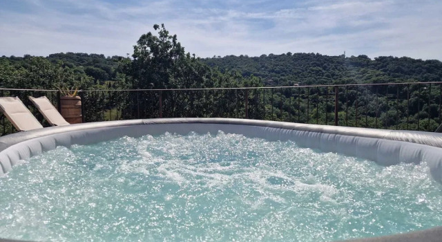 Апартаменты с 3 комнатами с видом на парк Agriturismo Castello delle Fornaci - Private Summer Jacuzzi