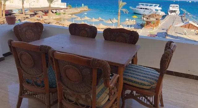 Двухместная студия Sea view Studio at heart of Hurghada