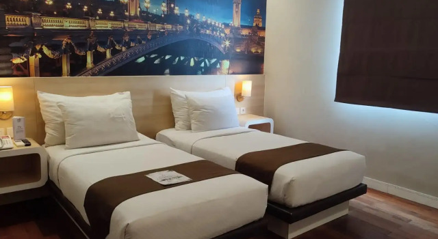 Superior- dobbelt værelse Citihub Hotel @Kediri