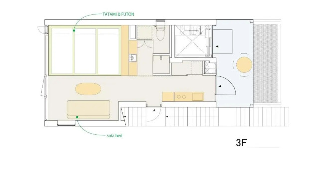 Четырёхместный номер Standard URBAN LODGE Komagome