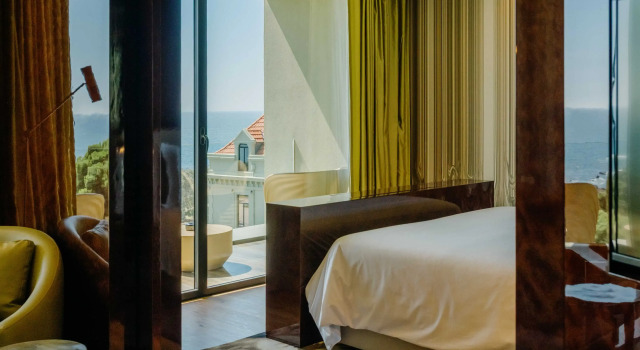 Люкс с видом на море Vila Foz Hotel & SPA