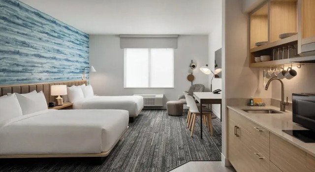 Четырёхместная студия Towneplace Suites by Marriott Kernersville