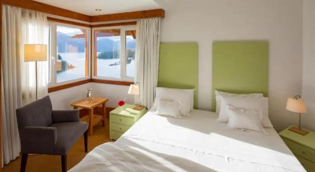 Двухместный номер Standard с видом на озеро Hostería Isla Victoria Lodge