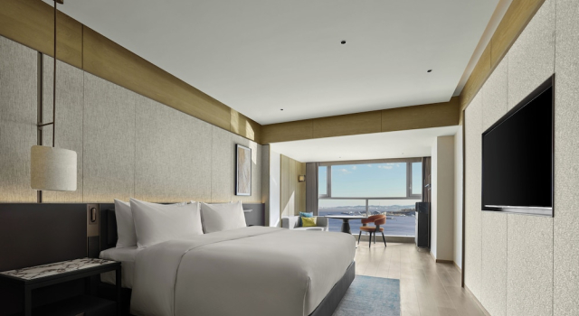 Двухместный номер Deluxe с видом на море DoubleTree by Hilton Weihai
