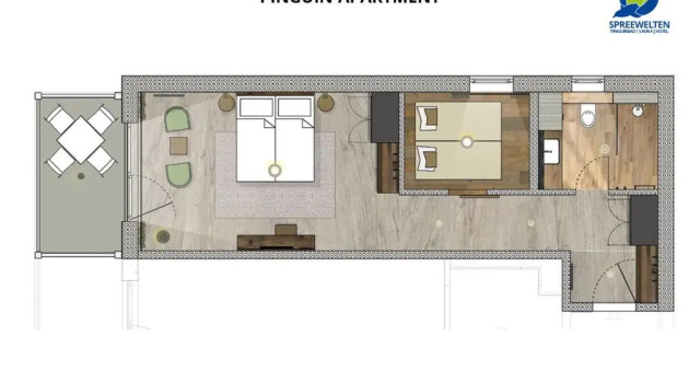Апартаменты Spreewelten Hotel