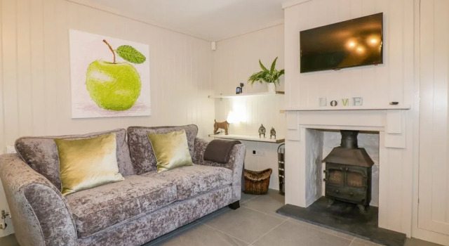 Apple Barn, Book Hotel Hoteller i Crantock med parkering, Parkering