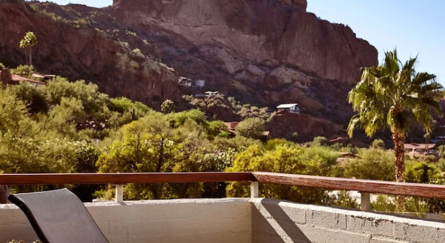 Двухместный люкс с балконом Sanctuary Camelback Mountain Resort and Spa