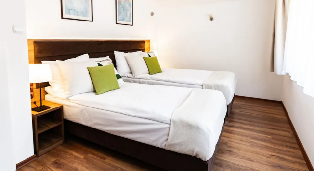 Коттедж с 2 комнатами с балконом и с частичным видом на море Pelikan Resort Dźwirzyno - Domki przy plaży
