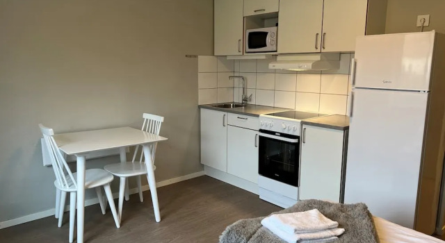 Двухместная студия Birkagatan - Visby Lägenhetshotell